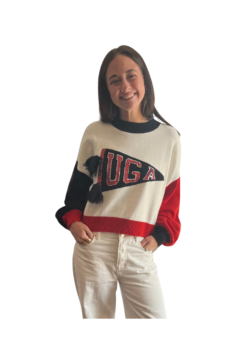UGA Pennant Sweater