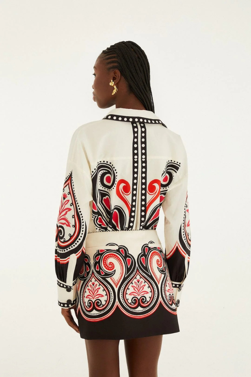 Graphic Ainika Mini Skirt