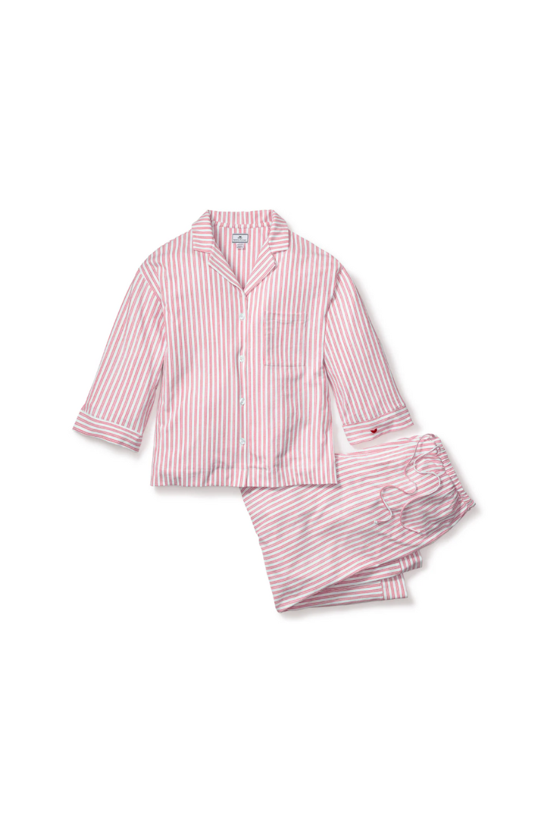 The Olivia Wide Leg Pima Pajama Set