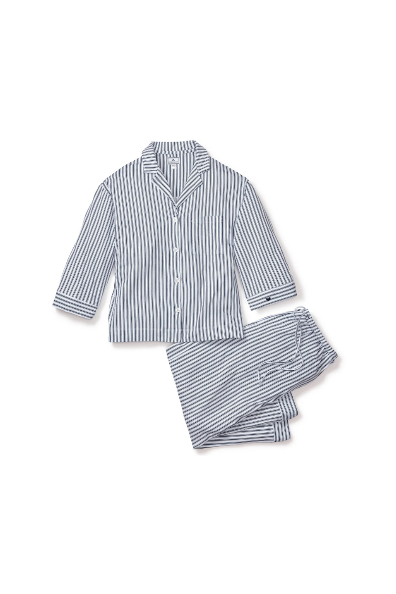 The Olivia Wide Leg Pima Pajama Set