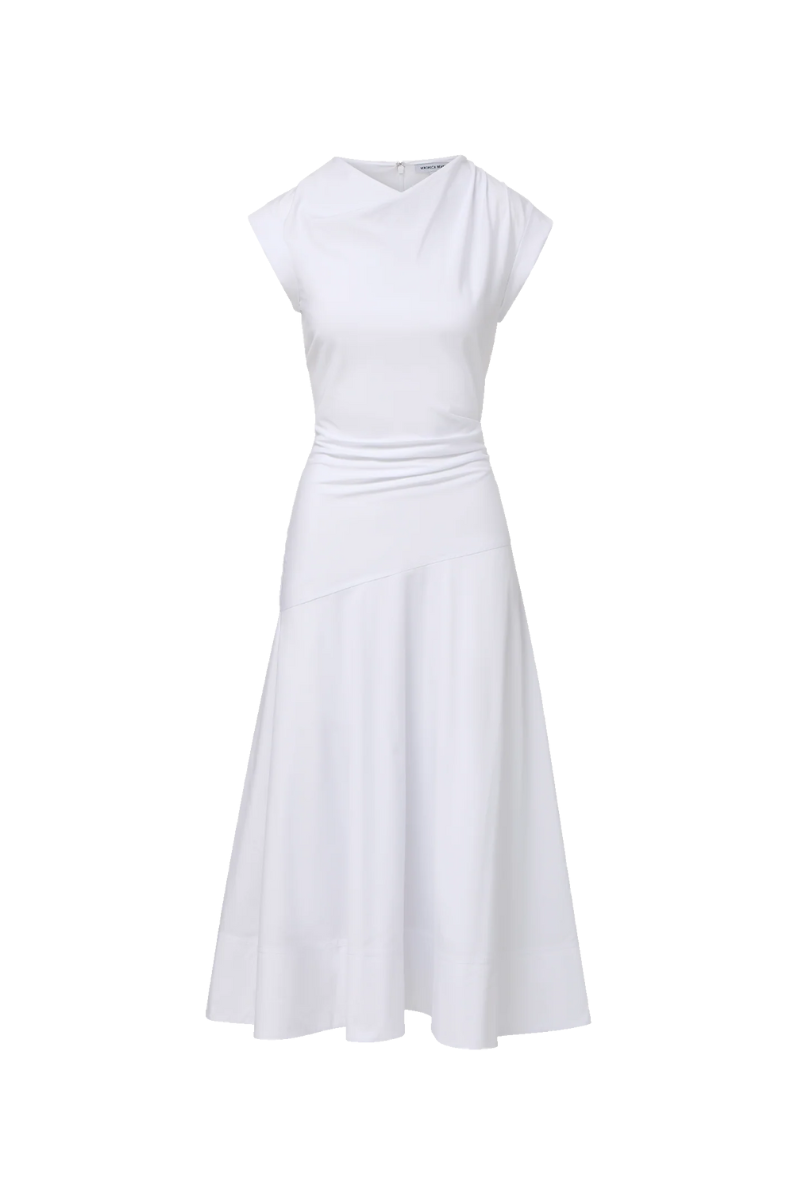 Lisette Cotton Poplin Midi Dress