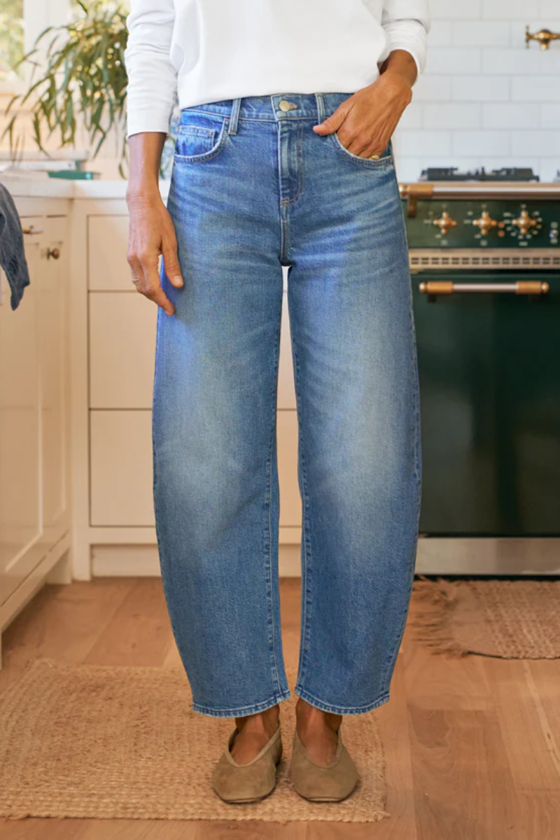 Brennan Barrel Leg Jean