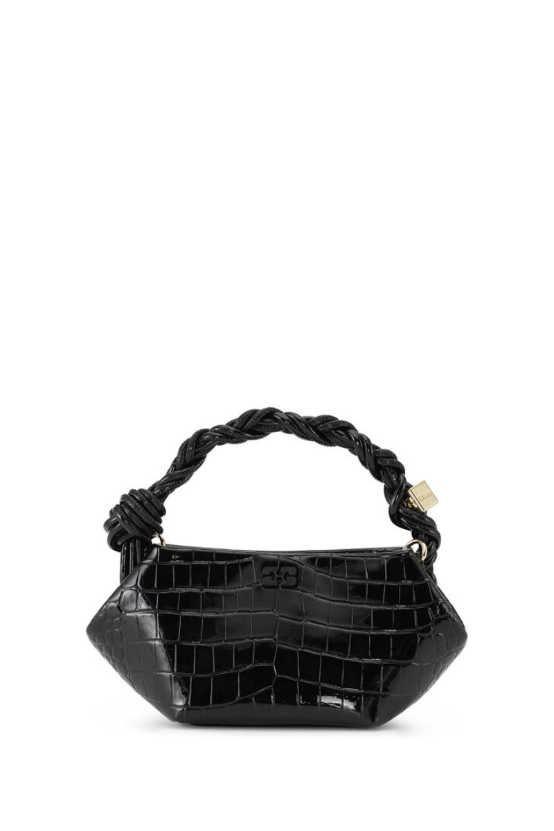 Bou Mini Patent Croco Bag