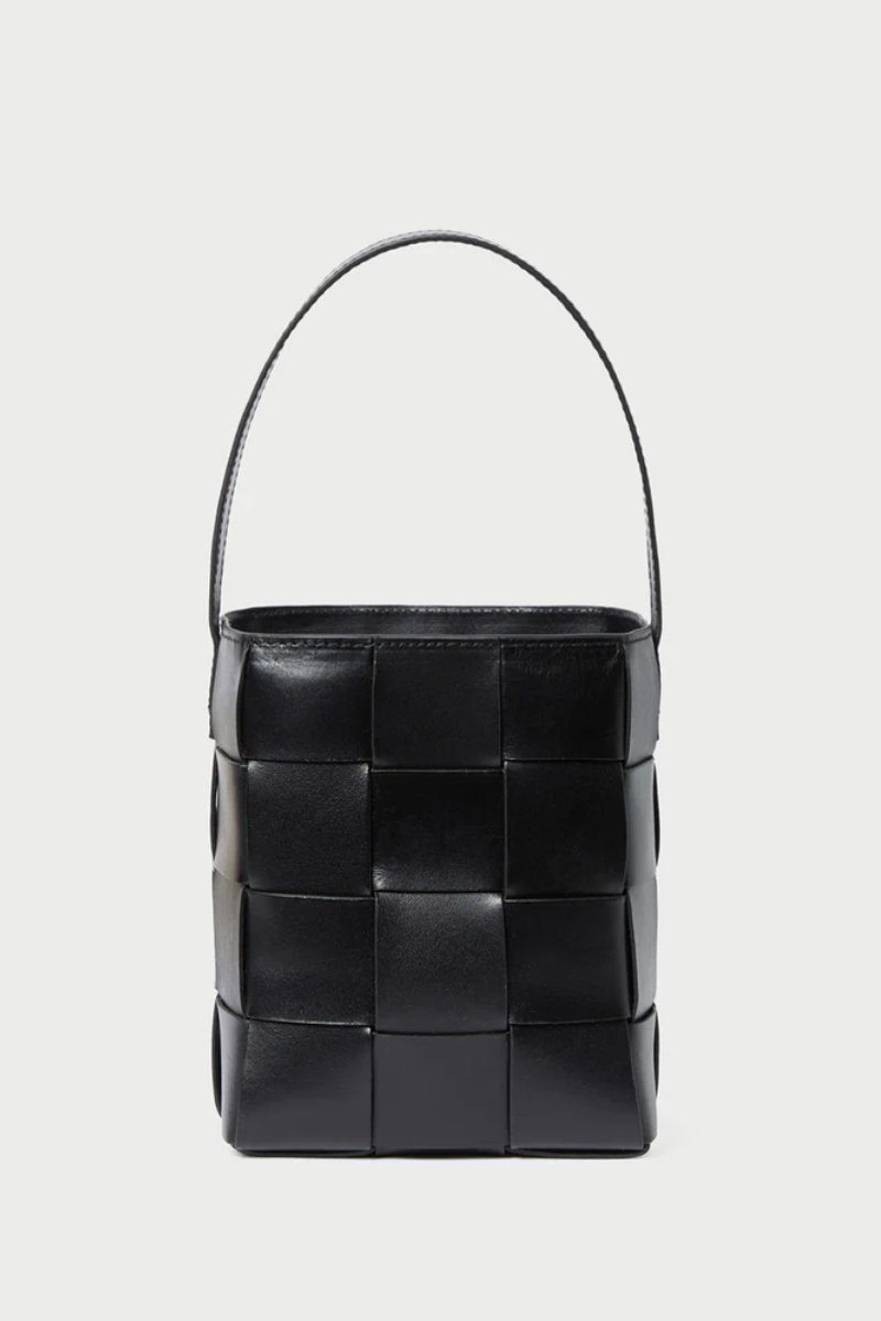 Laith Woven Bucket Bag