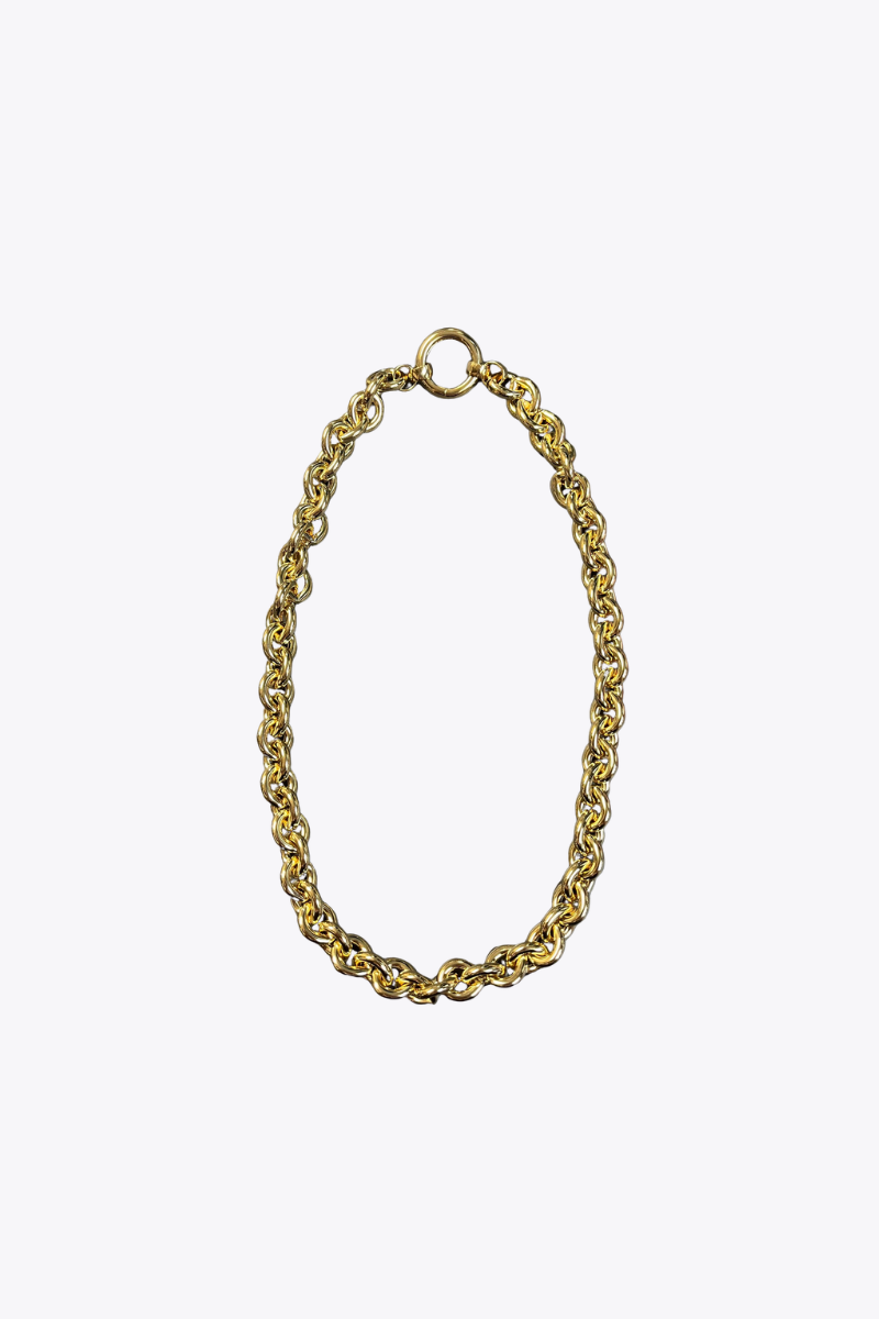 Round Link Necklace 18"