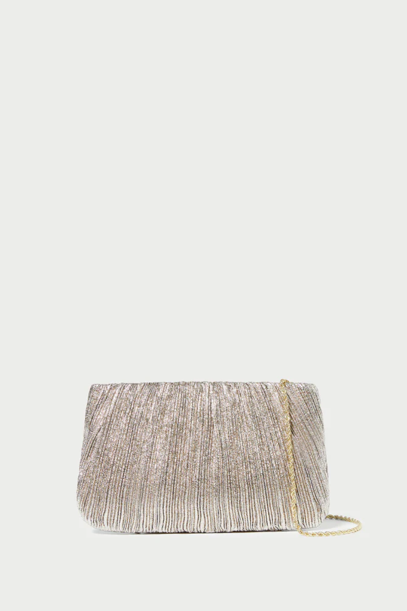 Brit Flat Pleated Clutch