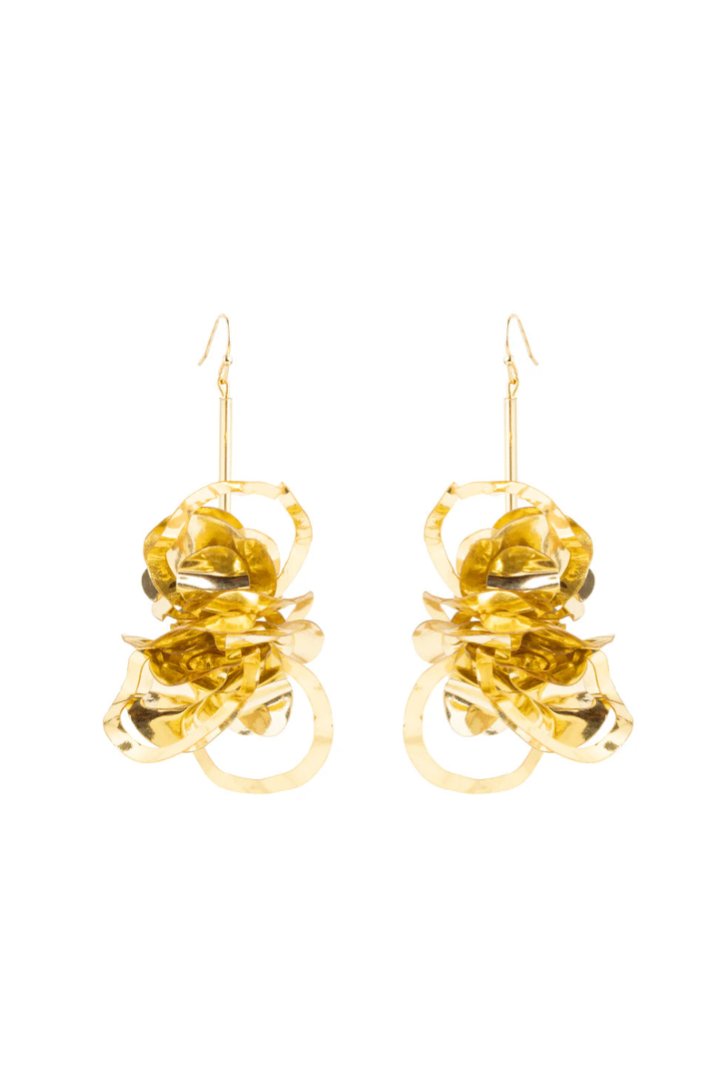 Carmine Earrings Gold