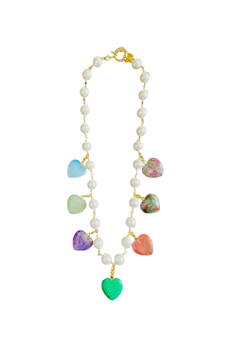 Pearl Heart Necklace