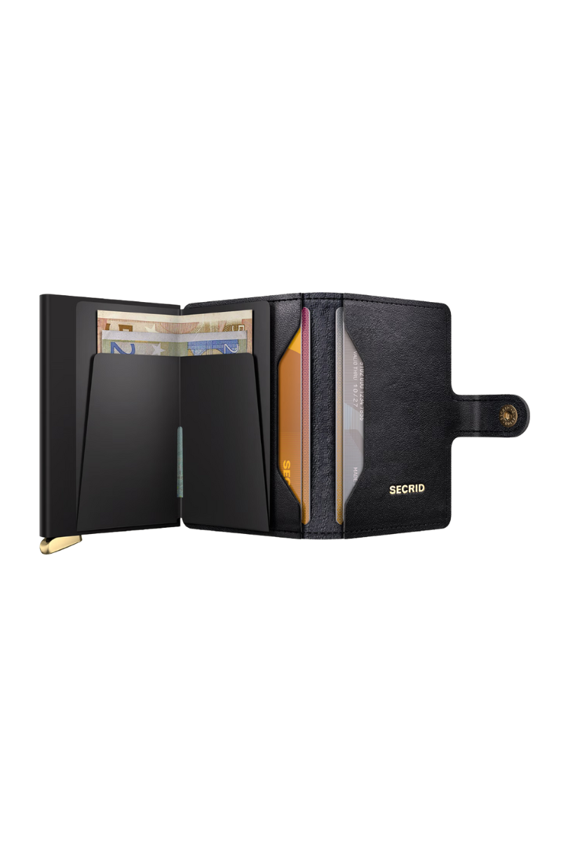 Premium Miniwallet - Emboss Diamond Black