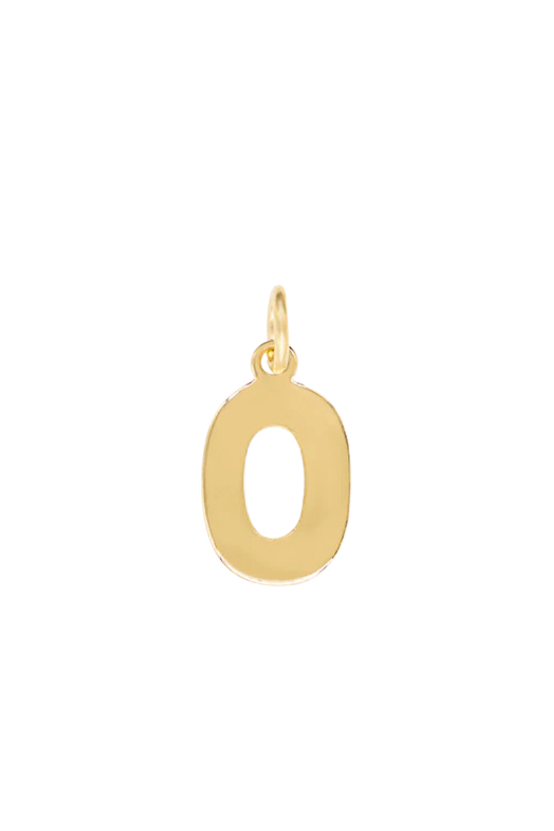 Letter "O" Charm