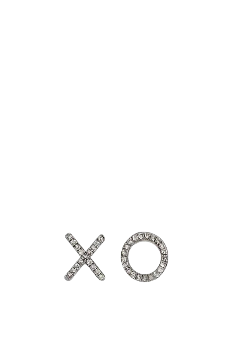 Pave XO Studs VE337