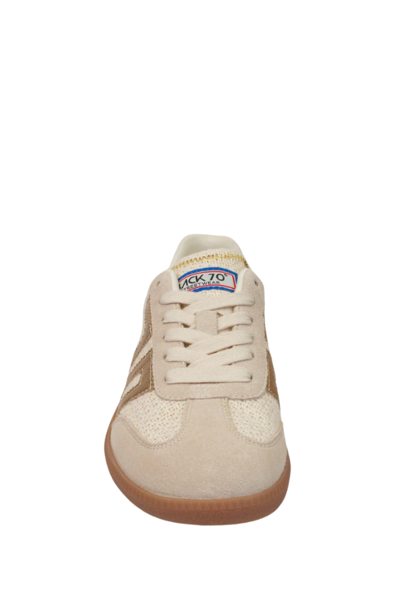 Back 70 Streetwear Iuta Sneakers Gold