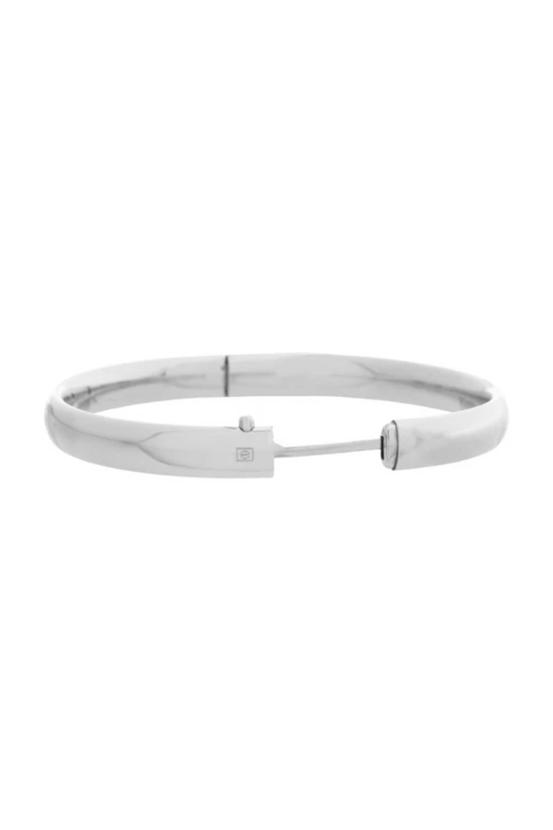 Cherish Sterling Bangle Bracelet Medium