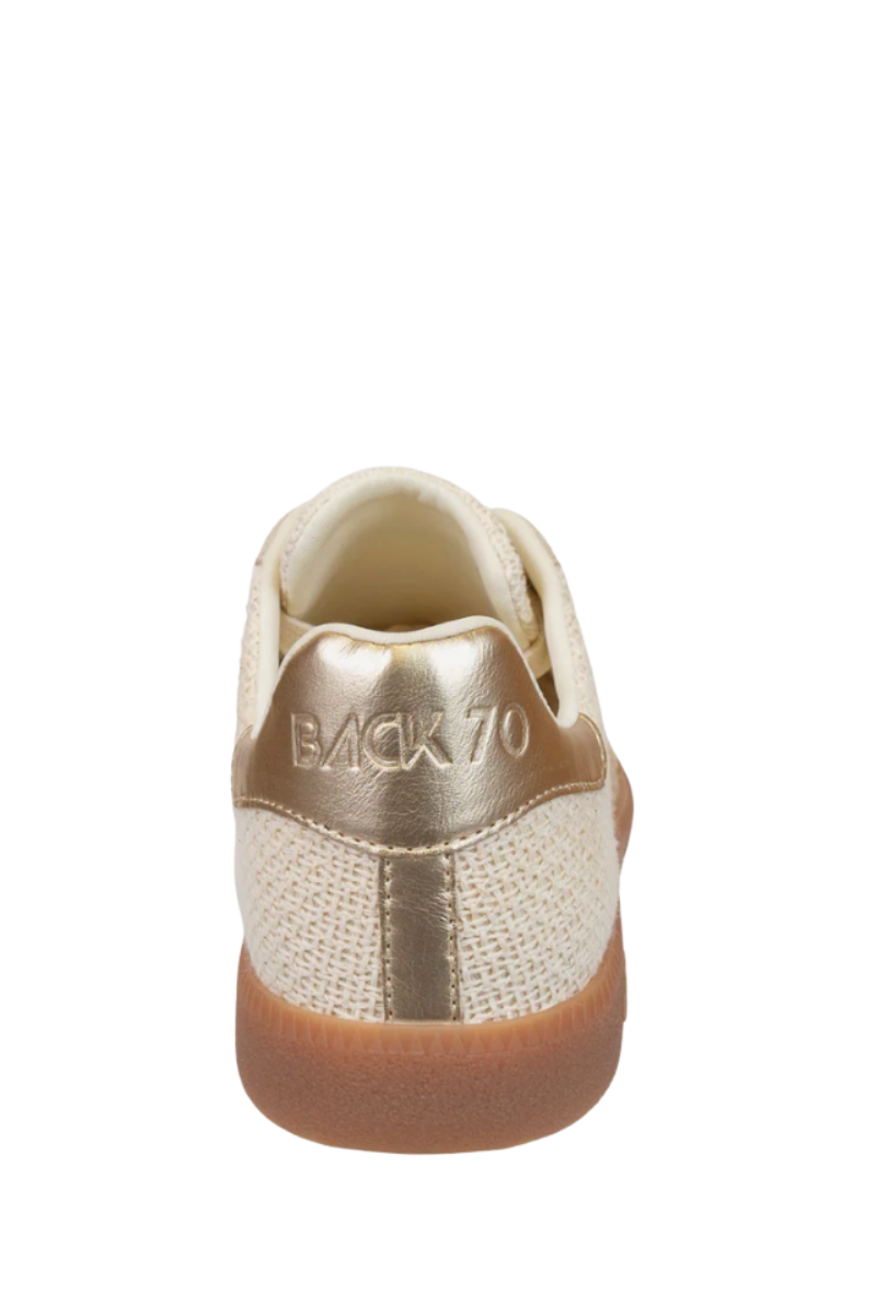 Back 70 Streetwear Iuta Sneakers Gold