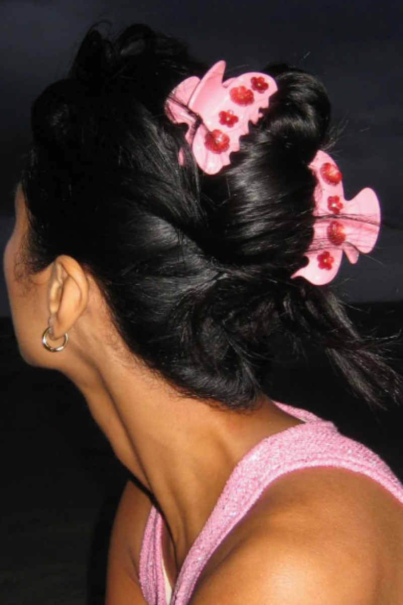 Sweetheart Clip in Palm Blossom