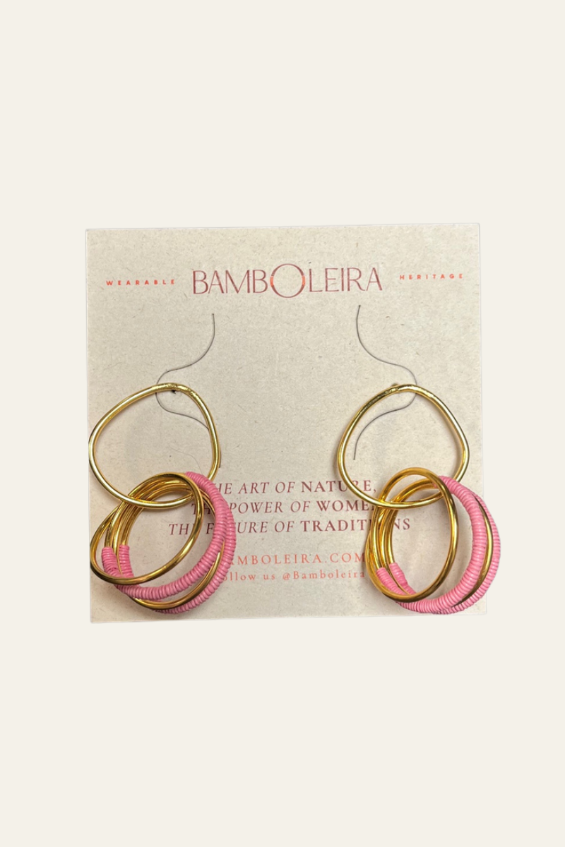 Malik Baby Earrings Coral