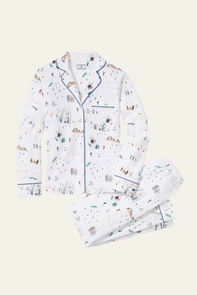 Women's Pima Pajama Set In Alpine Village