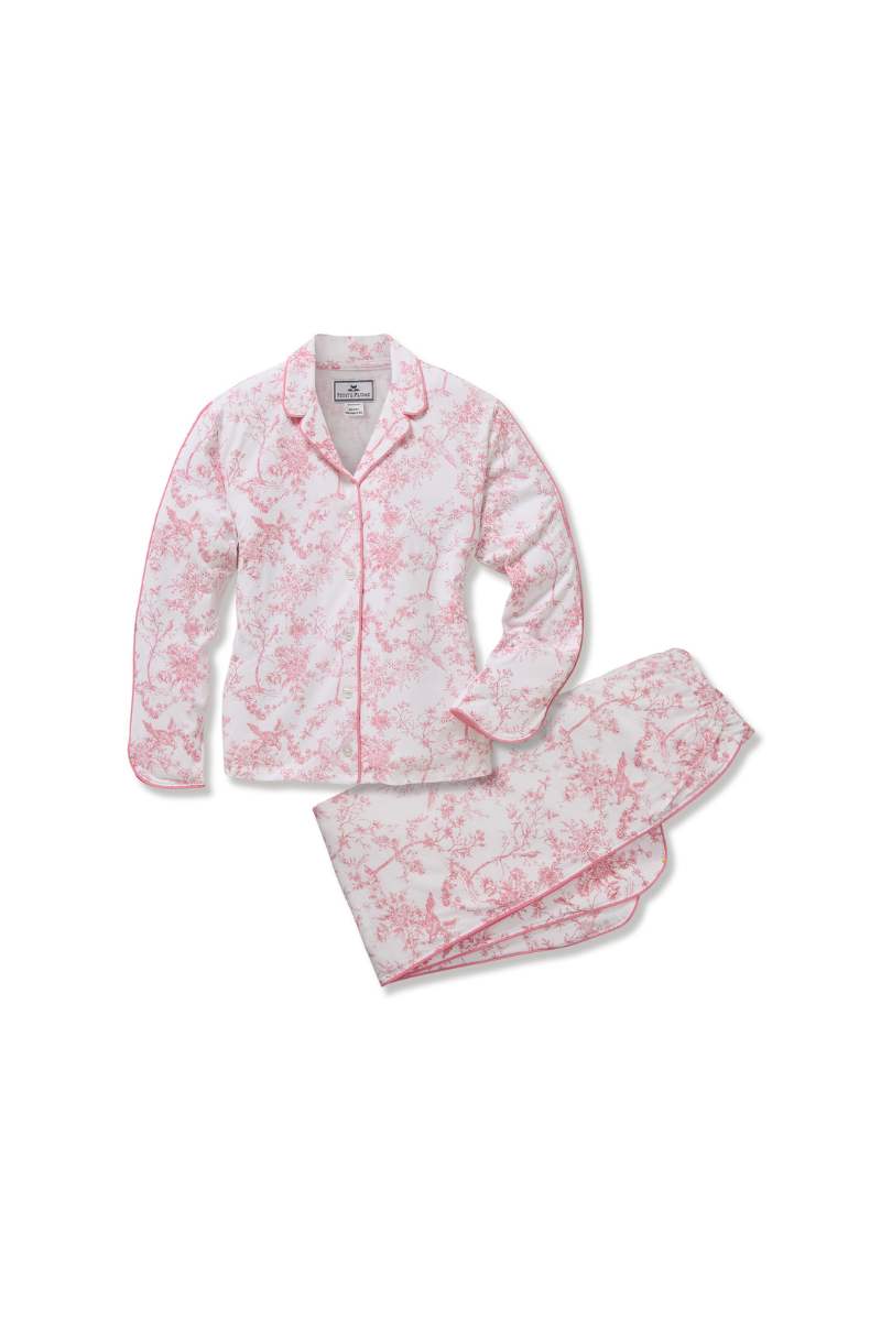 Womens Pima Cotton Tulip Pajama Set
