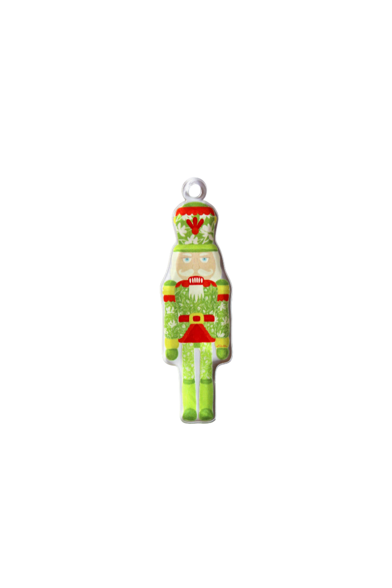Green Nutcracker Ornament