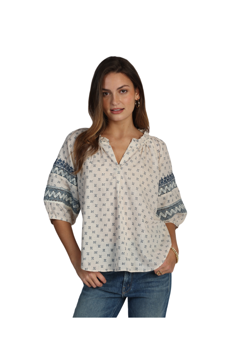 Beau Print Jolie Top