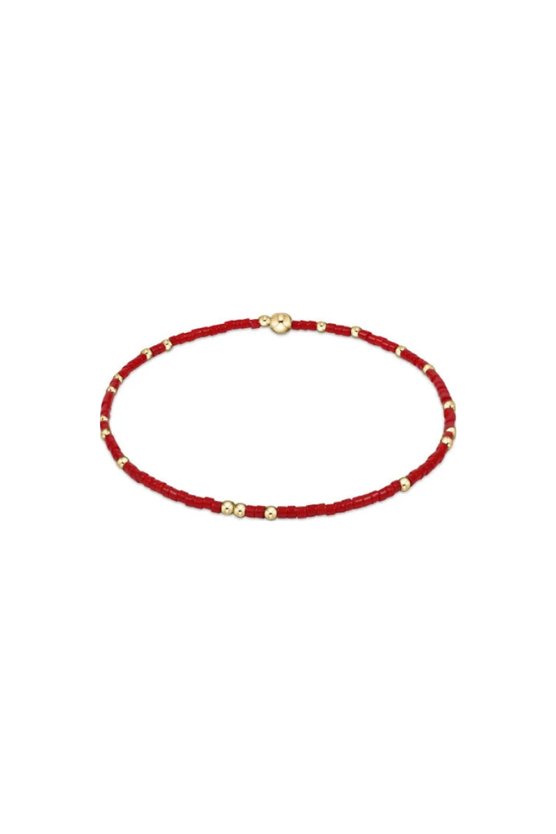 Gameday Hope Unwritten Bracelet - Bright Red