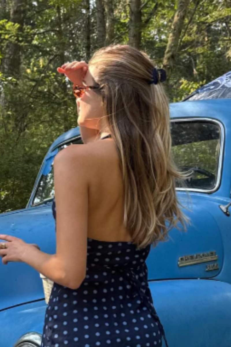 Petite Clip in Blueberry