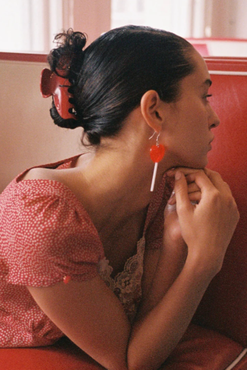 Big Effing Clip in Cherry Kiss