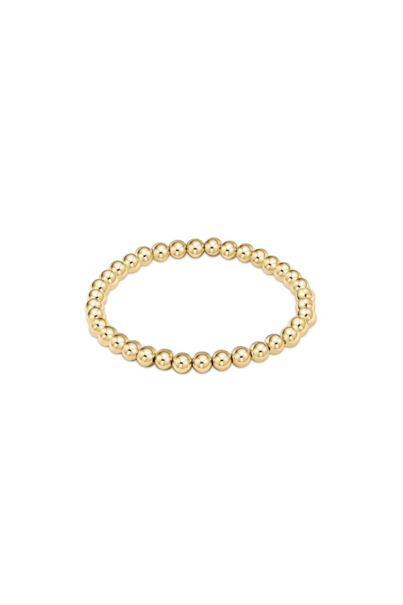 Classic Gold 5mm Bead Bracelet