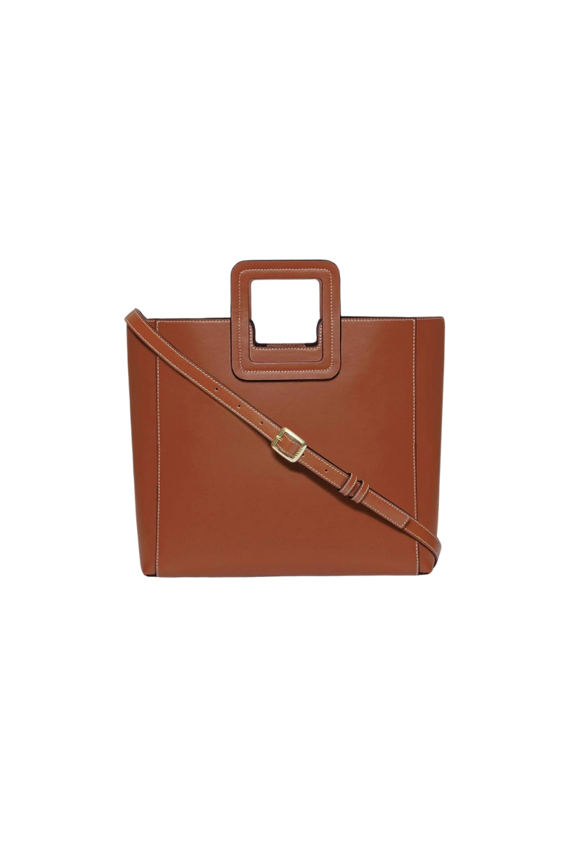 Shirley Leather Tote Bag