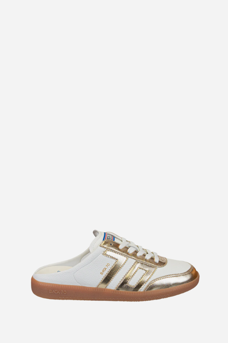 Back 70 Streetwear Easter Sneakers Metallic Gold
