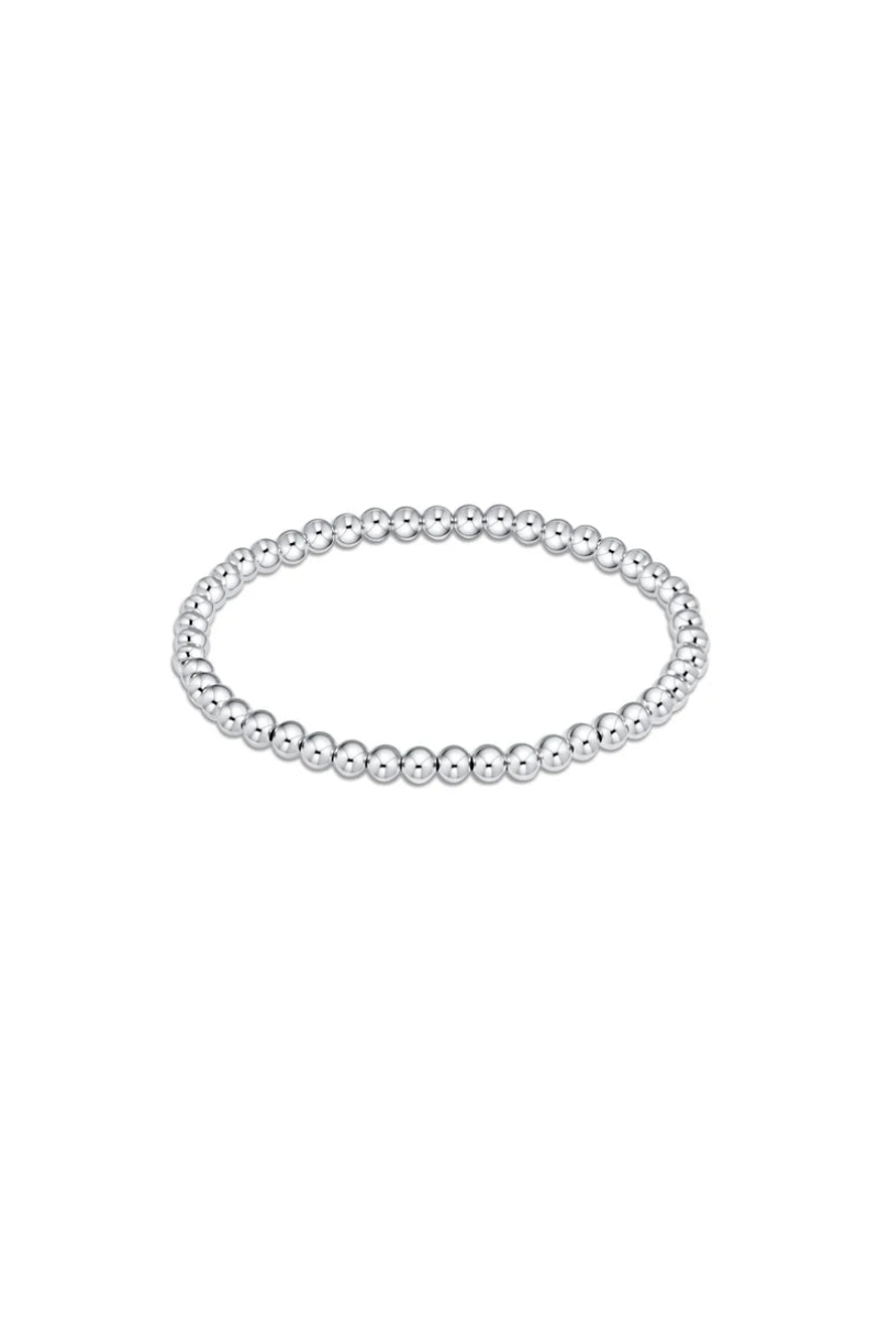 Classic Sterling 4mm Bead Bracelet