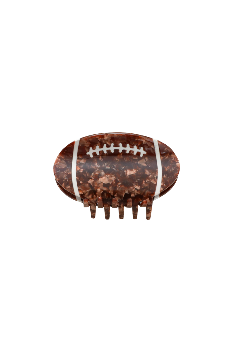Large Football Claw Clip