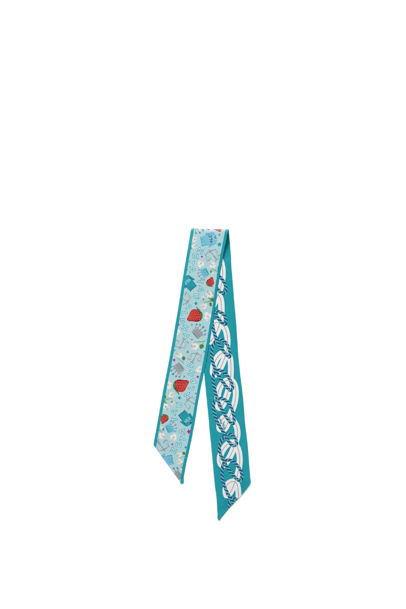 Zeta Tau Alpha Twilly Scarf