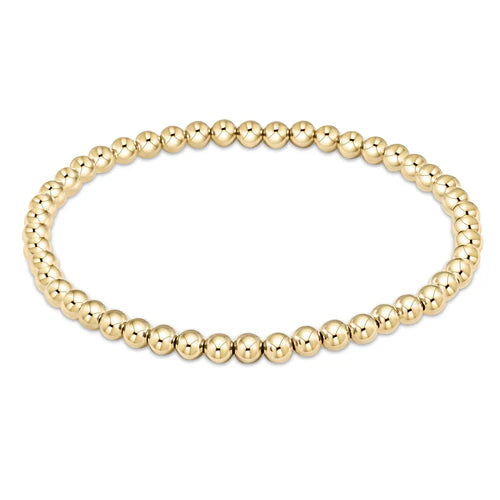 EXTENDS Classic Gold 4mm Bead Bracelet