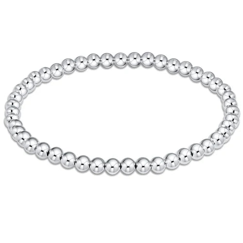 EXTENDS Classic Sterling 4mm Bead Bracelet