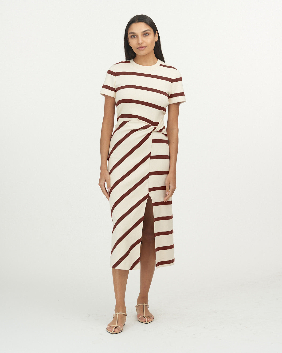 Short Sleeve Striped Cody Dress