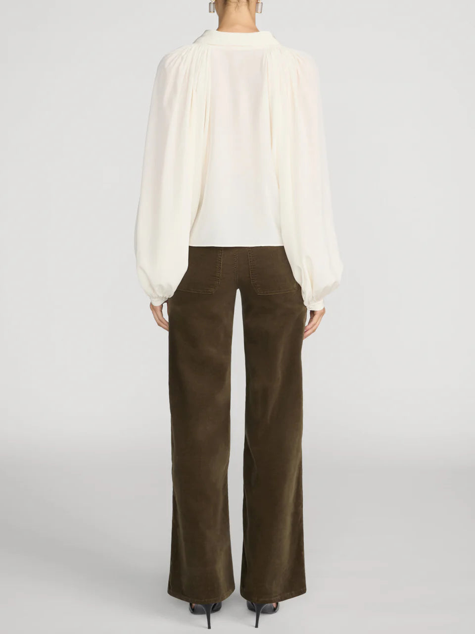 Le Slim Palazzo Modernist Pocket Corduroy
