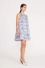 Load image into Gallery viewer, Blue Toile Marlowe Dress