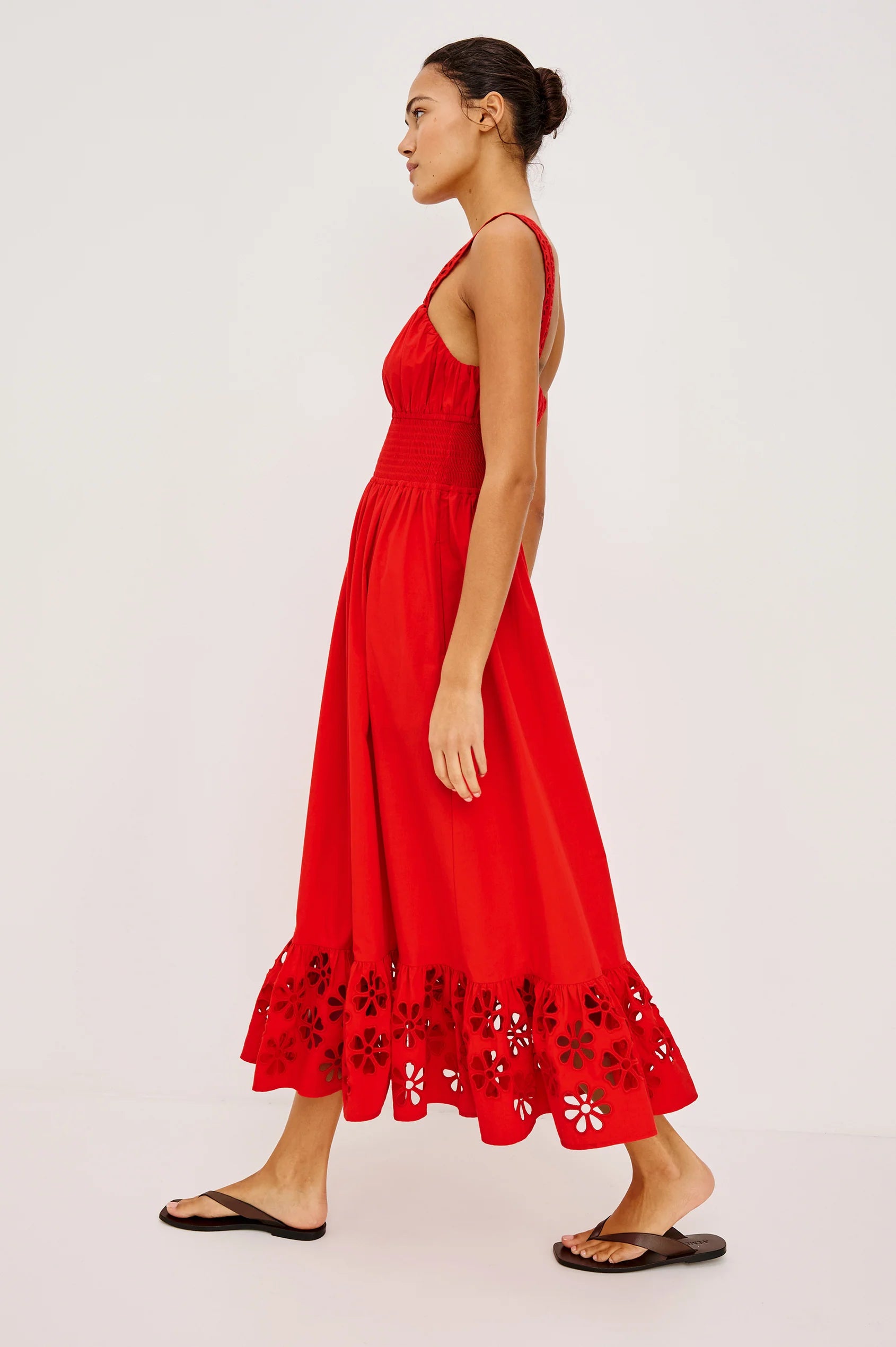 Moira Dress Scarlet