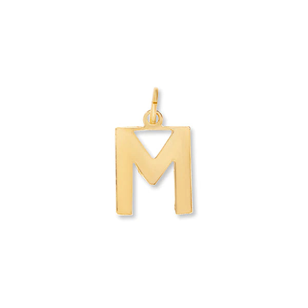 Letter "M" Charm