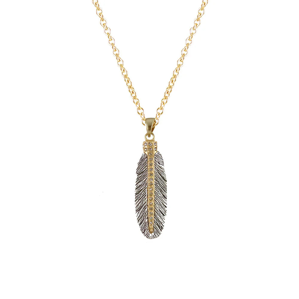 VS Casbah Mini Feather Necklace