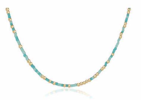 15" Necklace Gold - Choker Hope Unwritten - Mint To Be