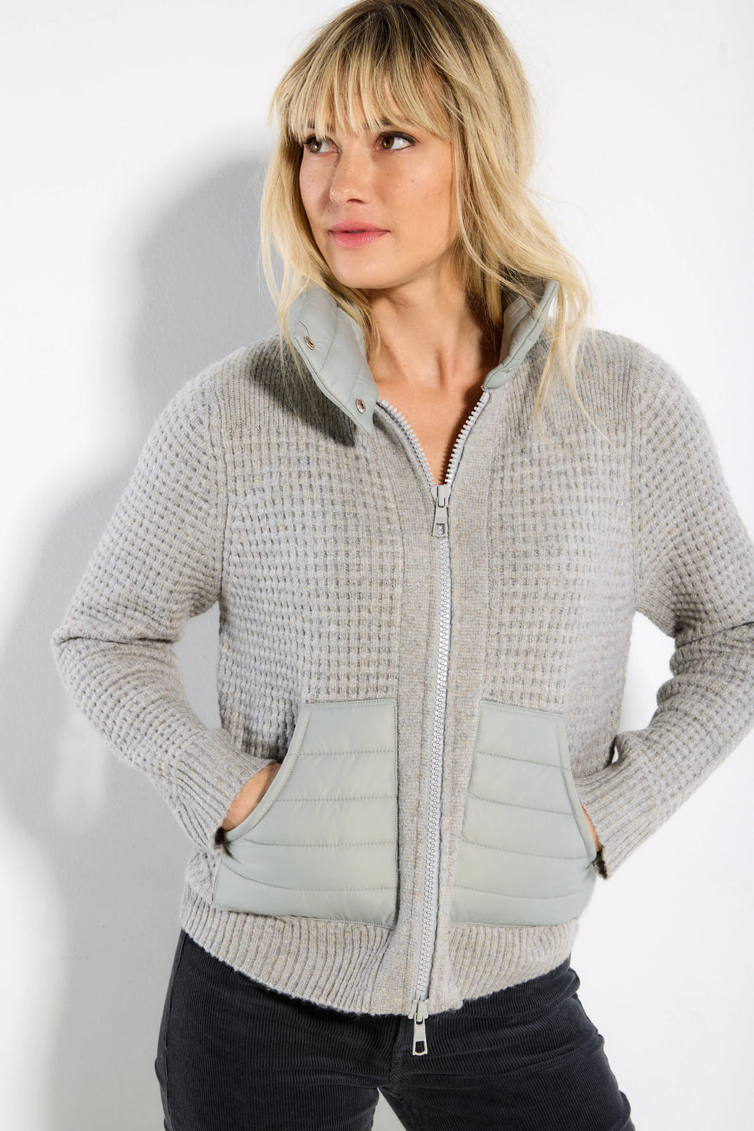 Lisa Todd - Silver Posh Puffer