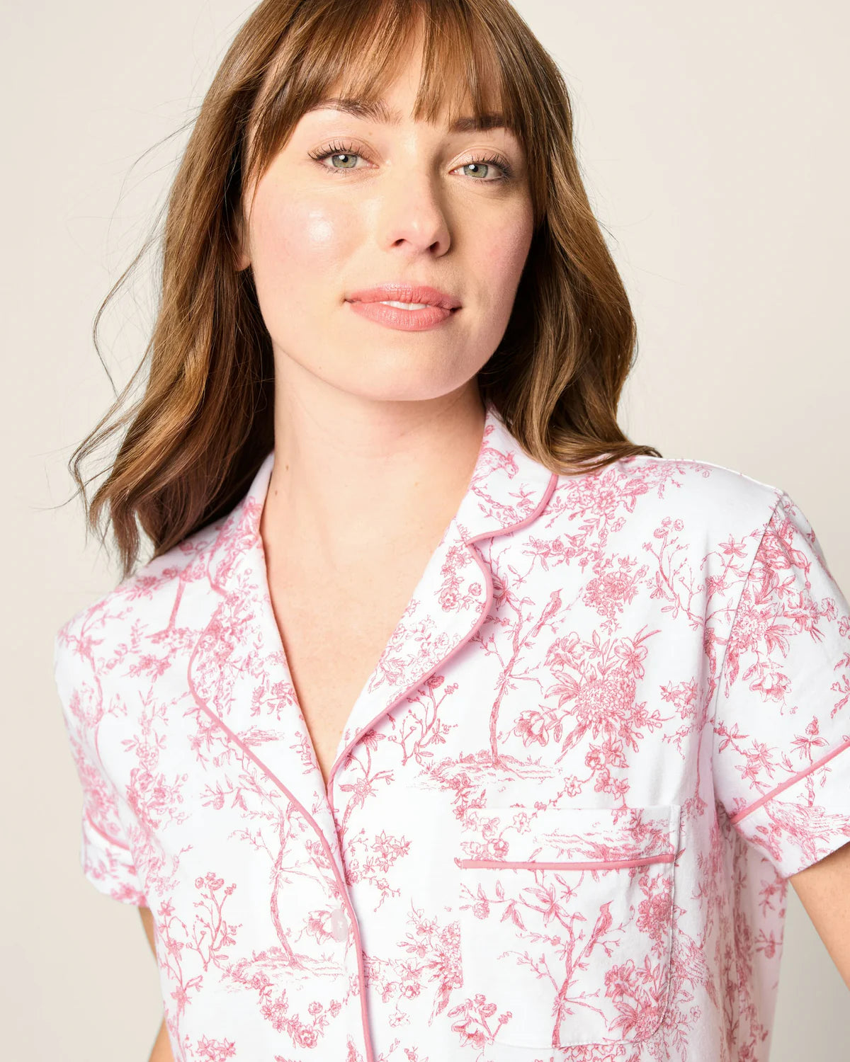 Pima Short Sleeve Pajama Short Set