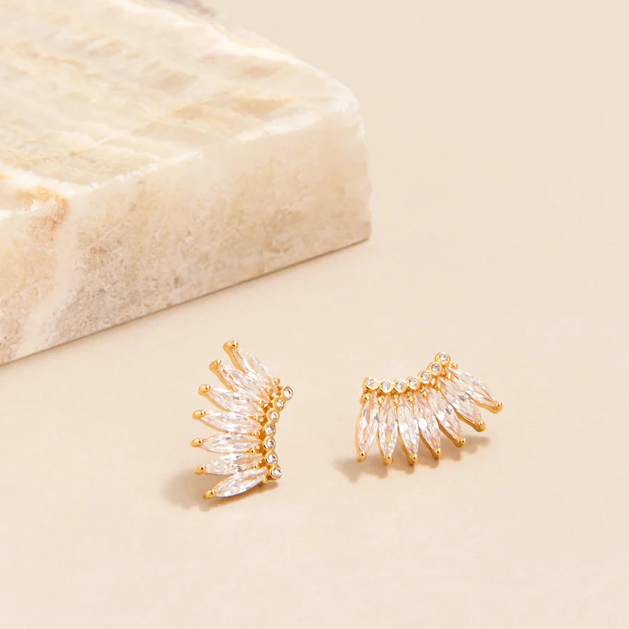 Petite Crystal Madeline Studs