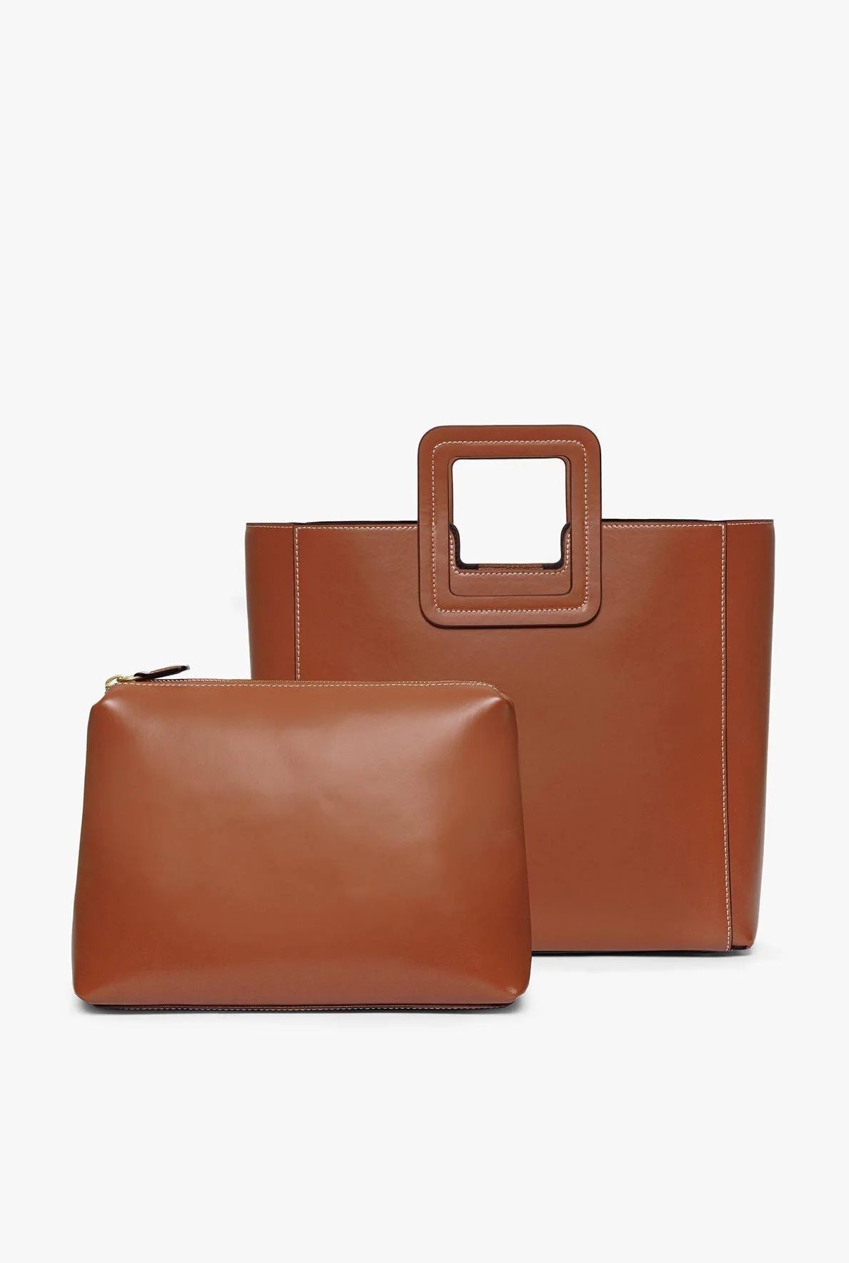 Shirley Leather Tote Bag