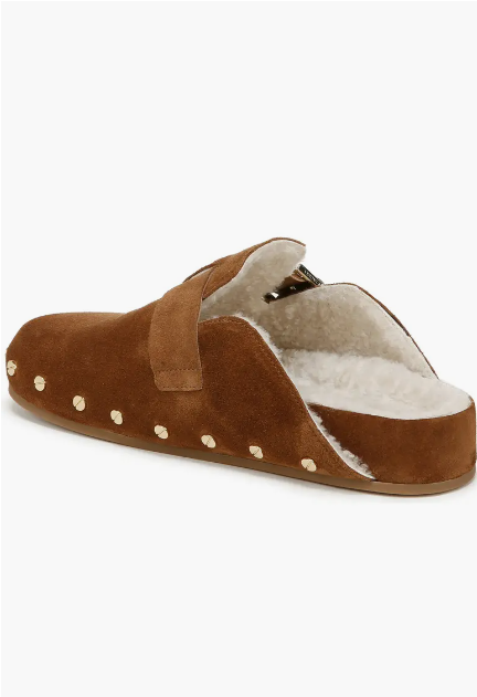 Fern 2 Suede Shearling Clog