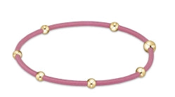 "E"ssentials Bright Pink Hair Tie