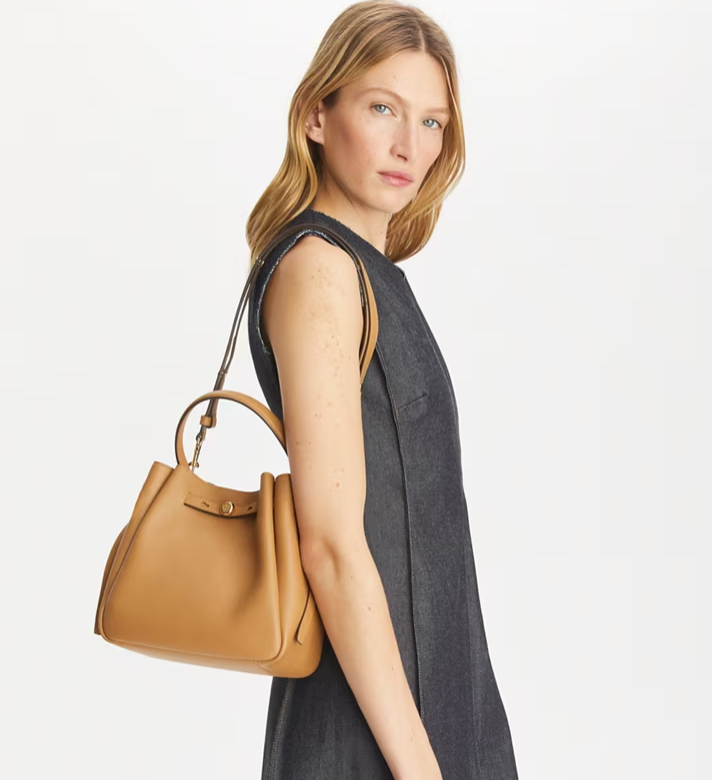 Romy Pebbled Bucket Bag