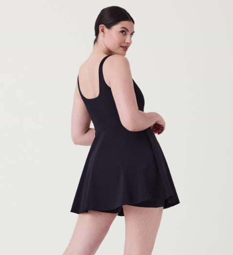 The Get Moving Easy Access Square Neck Dress